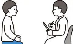 カウンセリングの確認ポイントに関するイラスト