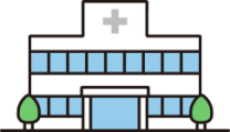 一般病院を示したイラスト