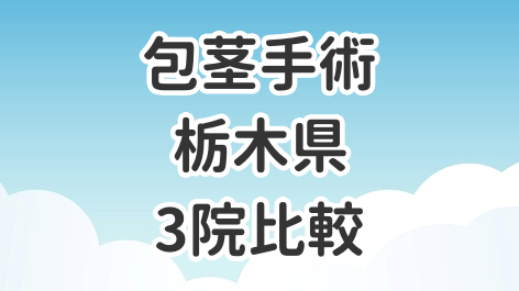 栃木県の全国展開クリニック3院を比較した記事のアイキャッチ画像